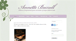 Desktop Screenshot of annetteburrell.com